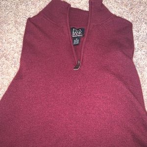 Jos.A.Bank quarter zip sweater !!